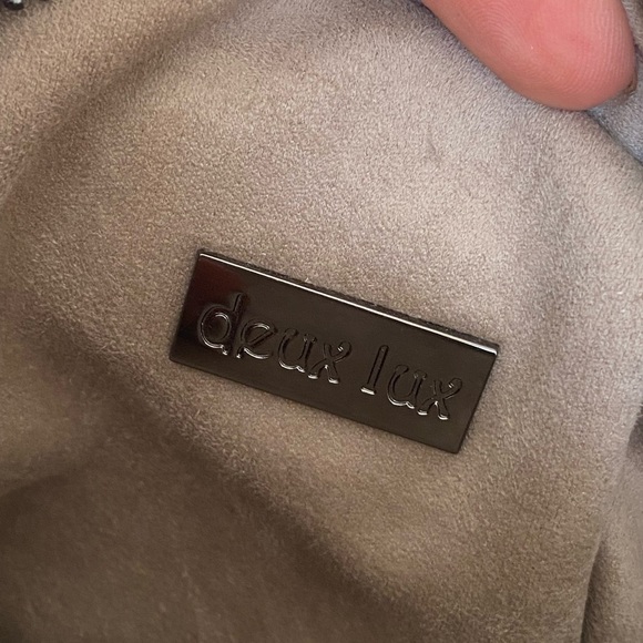 Deux Lux leather bag with tassel - Picture 4 of 10